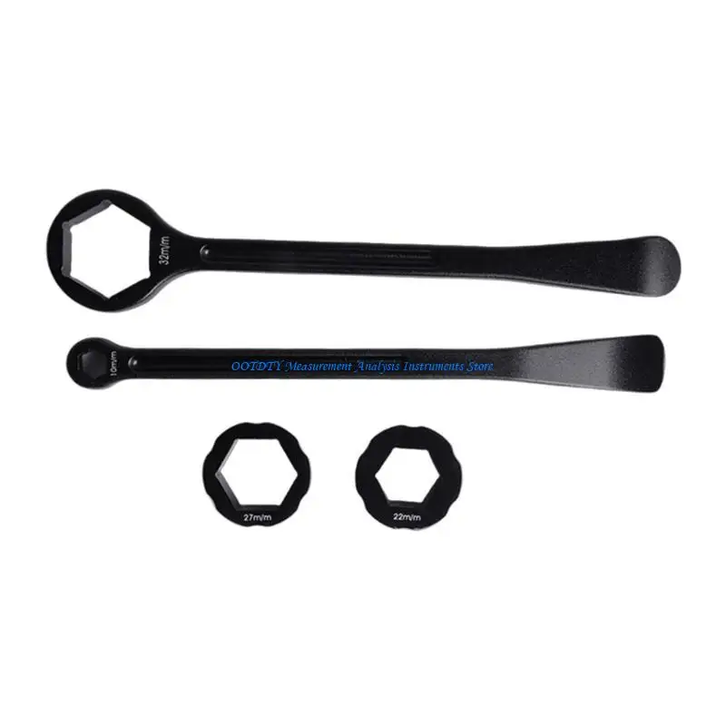 367D Universal Aluminum 32mm 27/22mm 13/10mm Tire Lever Wrench Tool For Motorcycle Tire Repair Spoon Crowbars PryTool