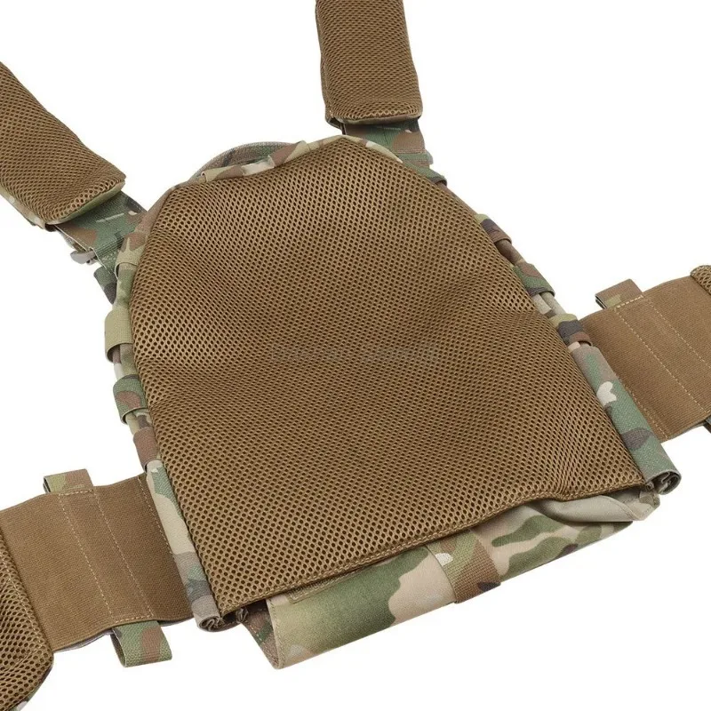 ARC Tactical Vest MOLLE Plate Carrier Body Armor Tubes Quick Release Tubes Triple Magazine Pouch Hunting Airsoft Equipment Vests