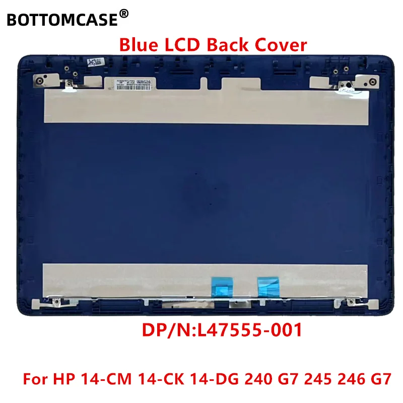 BOTTOMCASE Blue 95%New for HP 14-CM 14-CK 14-DG 240 G7 245 246 G7 Laptop LCD Back Cover Top Case L47555-001