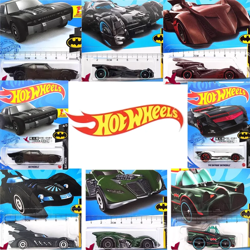 Mattel Hot Wheels 1/64 Batman Series Batmobile Mainline Car Collectible Car Toys Diecast Vehicle table decoration