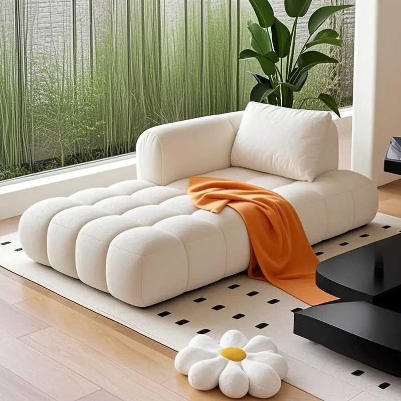 

Wind concubine chair cat fleece living room single bedroom small apartment recliner balcony lazy sofa
