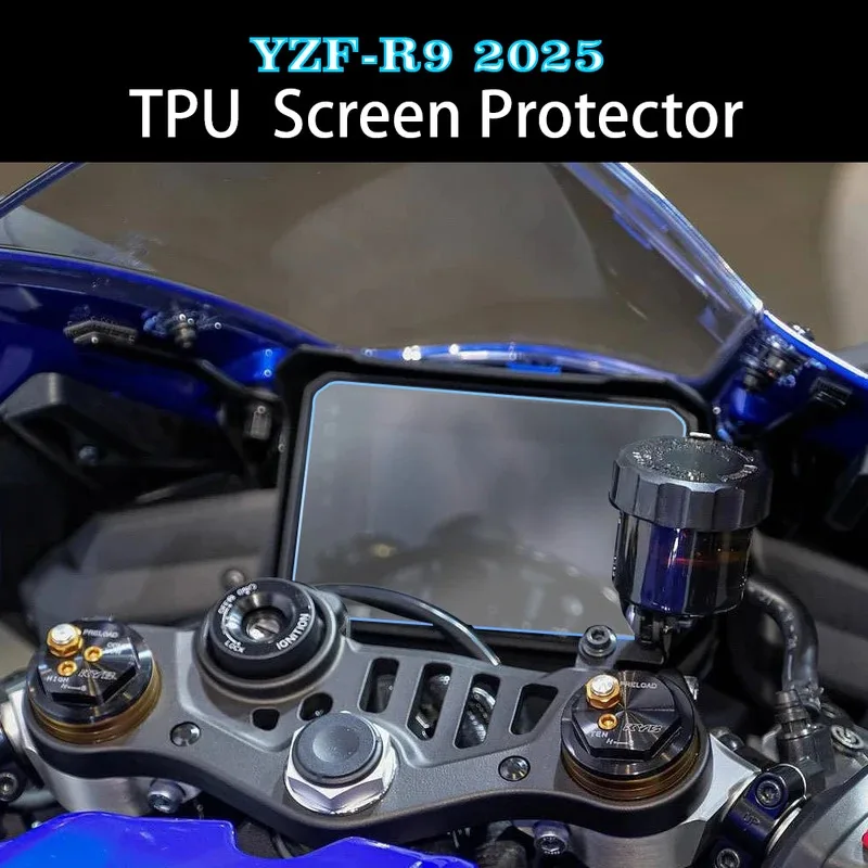 

2025 YZF-R9 Dashboard Screen Protector for YAMAHA YZF R9, Accessories, TPU Instrument Film R9 YZF-R9