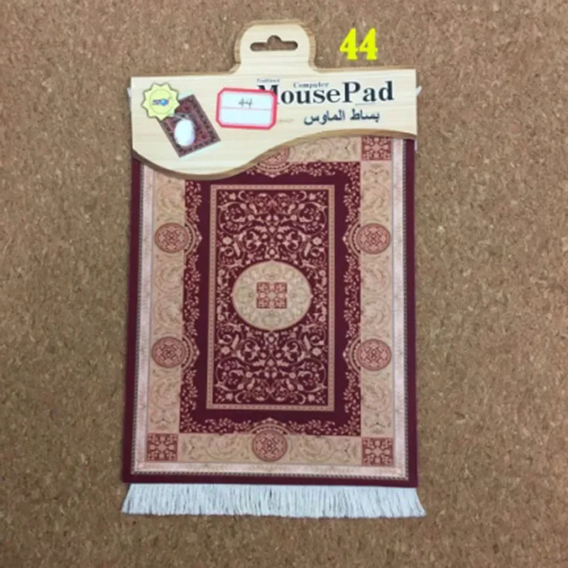 Best-selling Tassel Mouse Pad Persian Carpet Rubber Mat Non-Slip Table Mat Coffee Mat Arabic Style Mouse Pad Computer PC