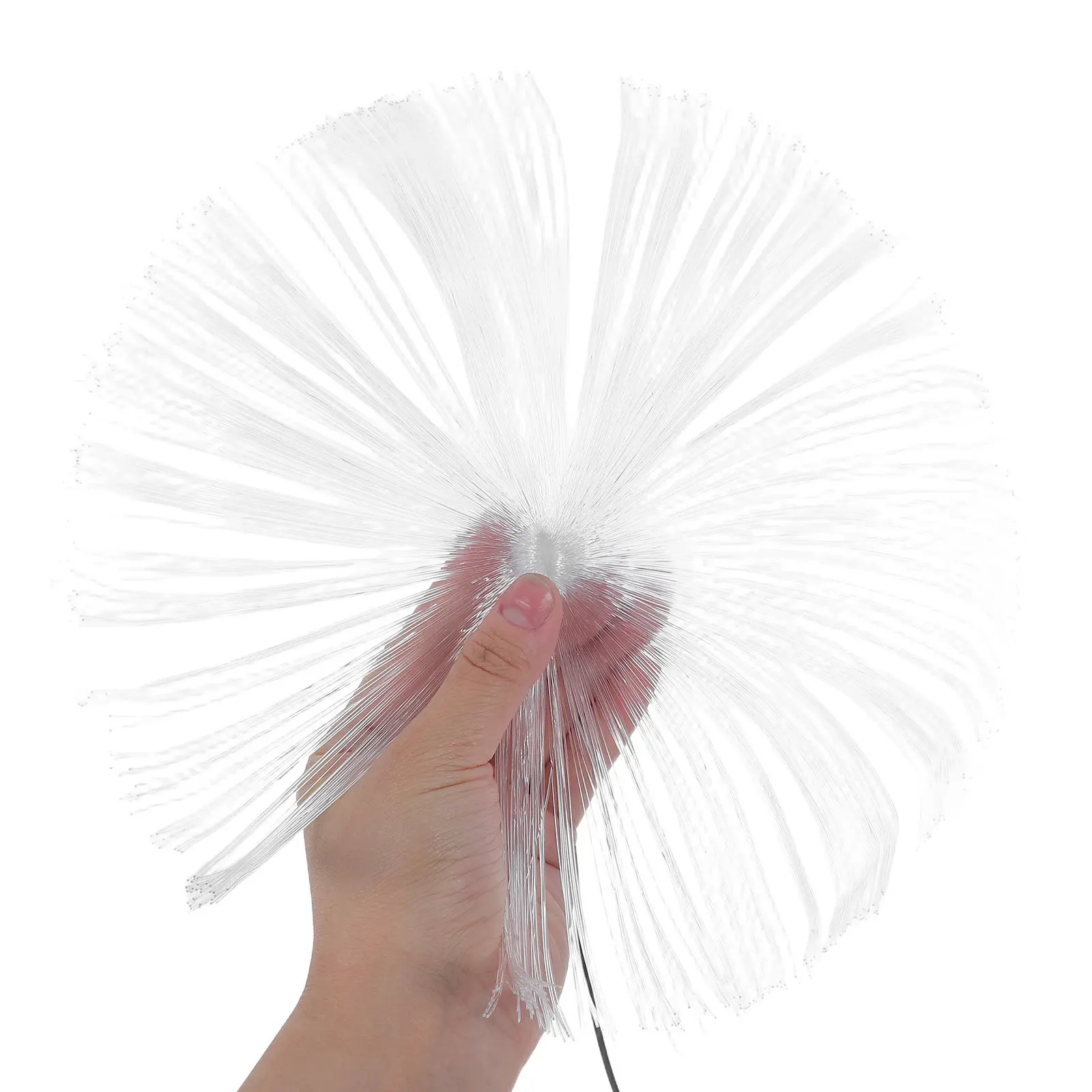 LED Fiber Optic Jellyfish Ceiling Light Mesmerizing Hanging Lamp for Ktv Theater Bars Home Bedroom Decoration LED Atmosphere