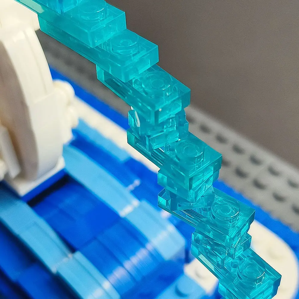 503pcs The Merlion Statye Singapore Model Building Blocks Architectural Room Decoration Perfect Christmas Birthday Gift