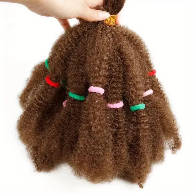 Pelo de ganchillo de 12 pulgadas, caja de pelo de ganchillo, trenzas de pelo falso sintético para mujeres, extensiones de temperatura para mujeres, trenzado de ganchillo