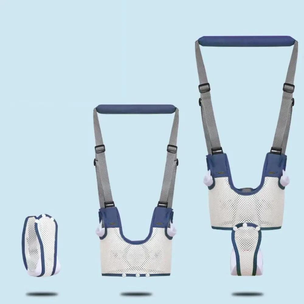 Andador de bebé extraíble portátil, cinturón de entrenamiento para caminar seguro y transpirable, arnés multifuncional anticaída para bebé
