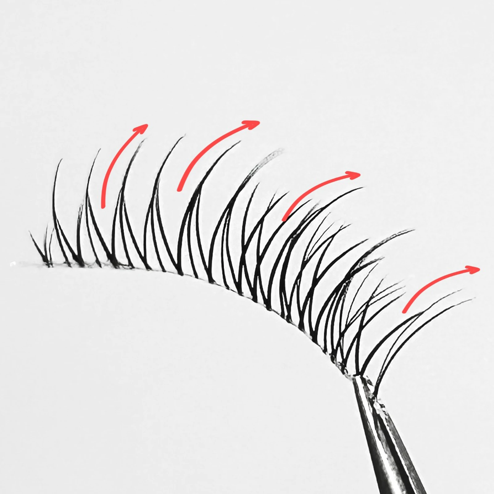 5pairs Natural False Eyelashes Thin Band Hand Made Short Lighter Eyelash Cosplay Korean Fashion Wispy Extension Makeup Tools