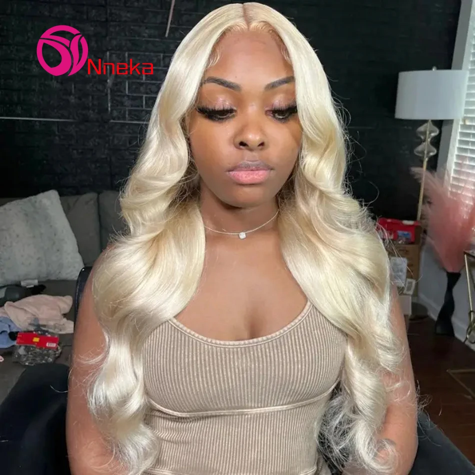 613 Blonde Lace Front Wig Human Hair Body Wave 13X6 Hd Lace Frontal Wig 13X4 Lace Front Human Hair Wig Brazilian Remy Wig