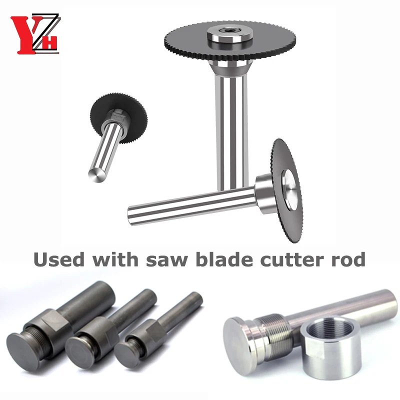 HSS Co 원형 톱날 TiN 또는 질화물 코팅 절삭 공구 CNC 슬롯 가공 직경 40 50 60 63 75 80 100 110mm