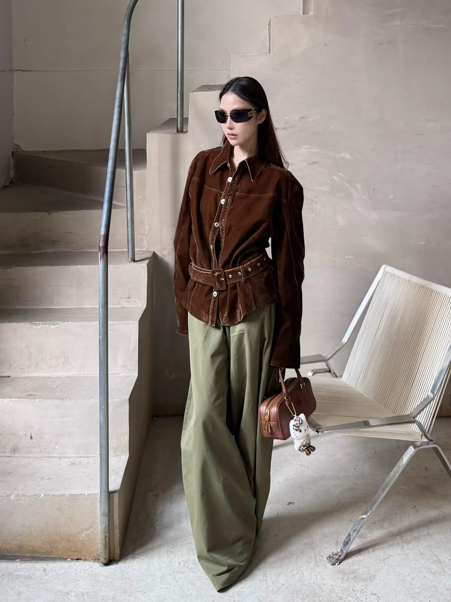 

Retro Vibe Distred Denim Jaet Women's Stand Collar Outerwear ort Length Special Wide Fit Autumn Season Faion