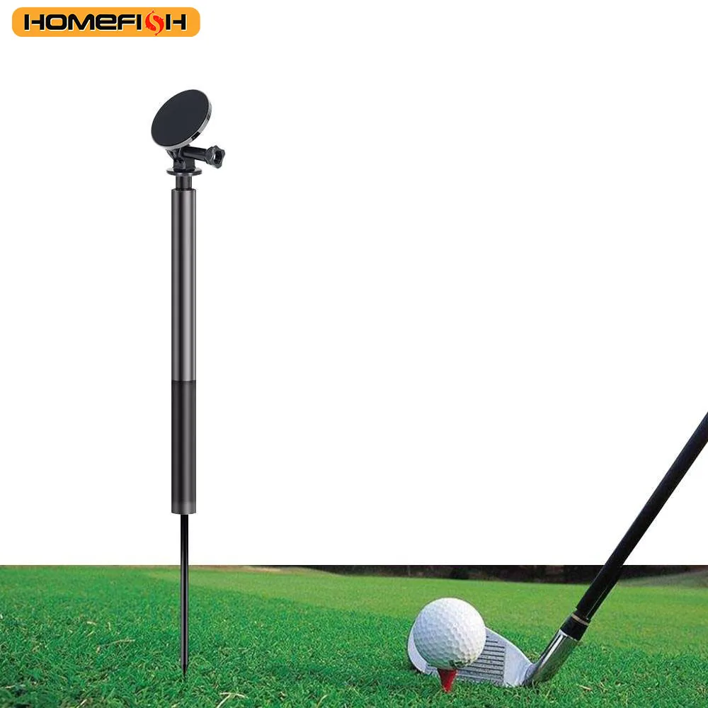 

Golf Ball Head Mobile Phone Magnetic Stand Outdoor Swing Fishing Insertion Photography Selfie Stick Hand Tools Accessories