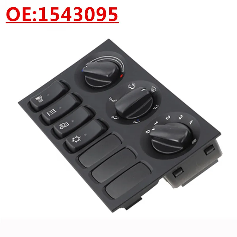 

OE:1543095 Подходит для грузовиков Scania, панель кондиционера, переключатель управления, автозапчасти