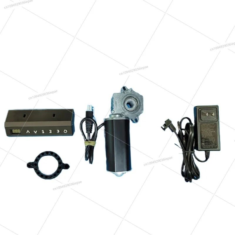 96D8 DC 24V Lifting Table Motor Set Electric Desk Lift Accessories 8MM Hexagonal Hole Load Capacity 50KG 120RPM 1:39