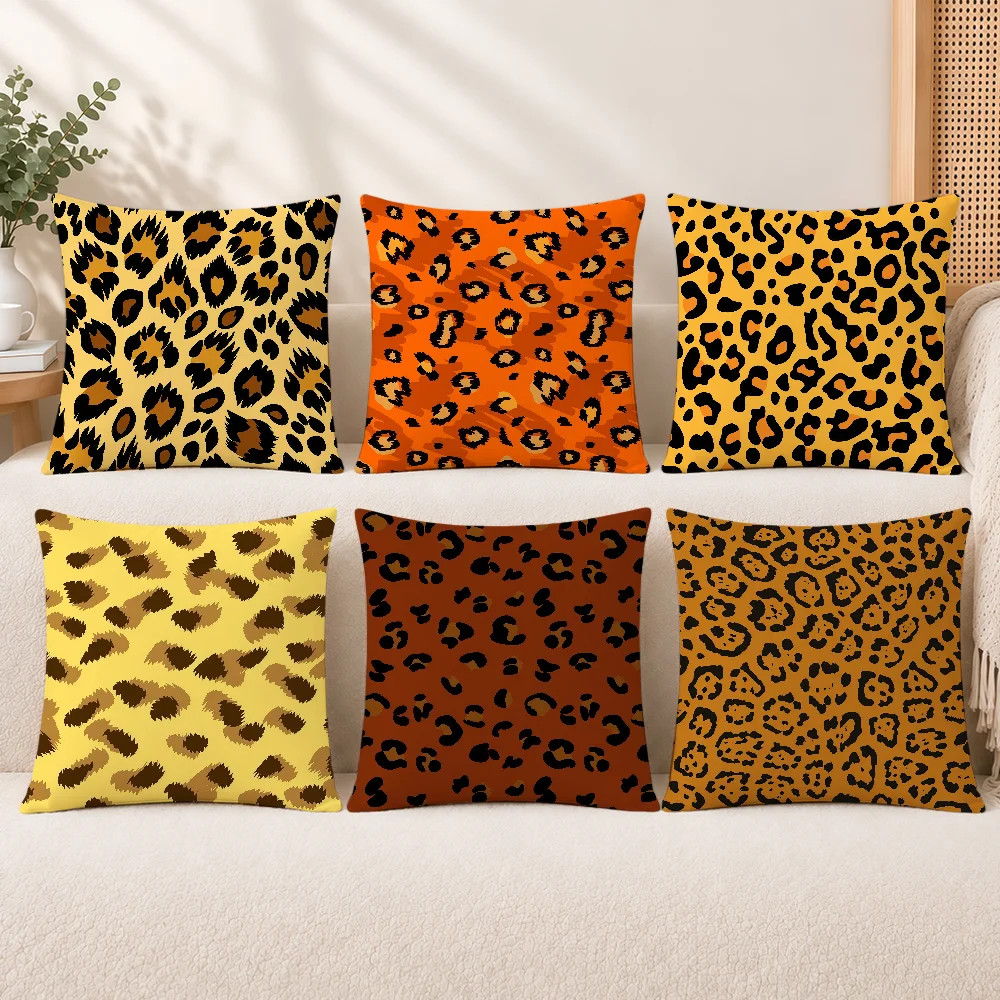 Luxury Animal Print Collection Cushion Cover Decorative Throw Pillow Modern Square Romantic Couch Sofa Bed Car
