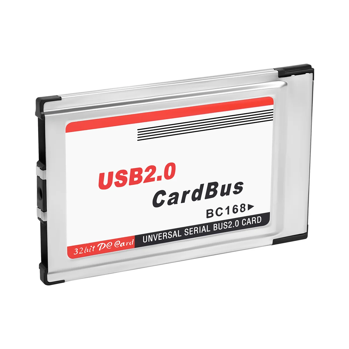 Y19A PCMCIA to USB 2.0 CardBus Dual 2 Port 480M Card Adapter for Laptop PC Computer