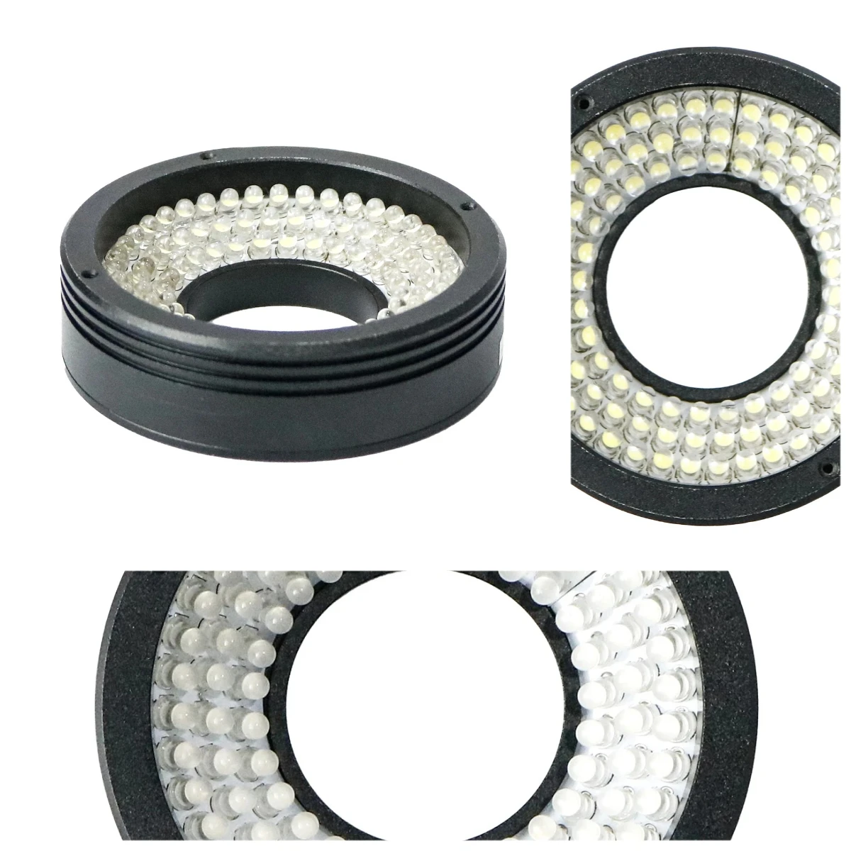 Strumenti ottici RL30 ° Illuminatore per sistema di ispezione per visione artificiale con luce anulare a LED 24V R/G/B/W per illuminazione della linea di produzione