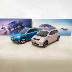 1:64 Scale BYD Yuan PLUS Dolphin EV New Energy Alloy Car Model