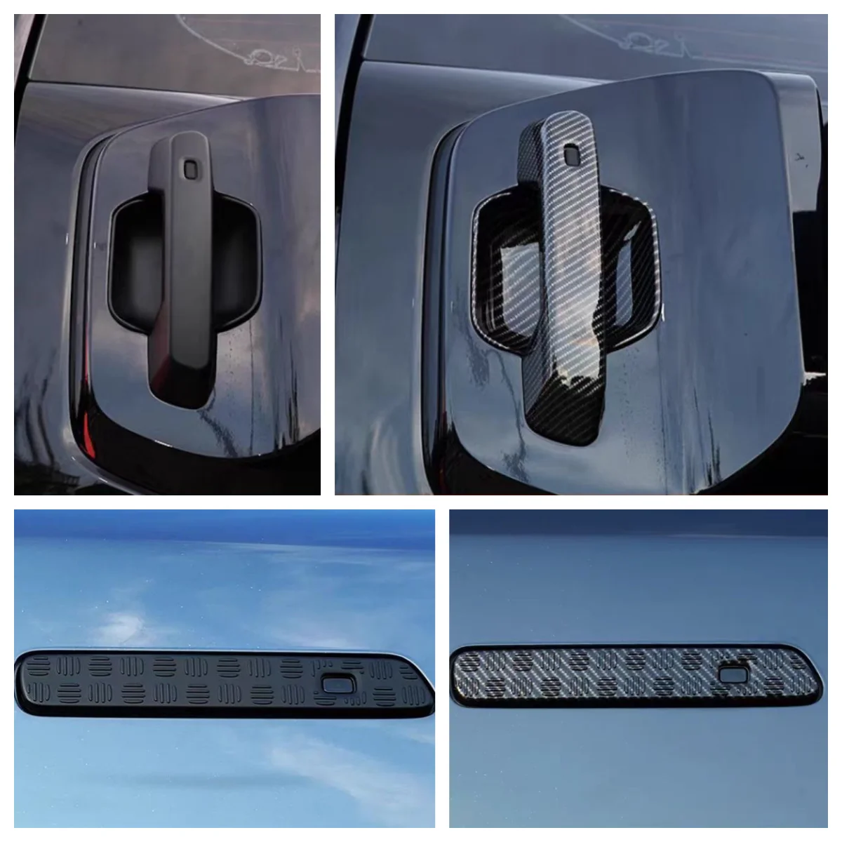 Fit For Changan Deepal G318 2024 2025 door handle/tail door handle door bowl exterior decoration frame accessories