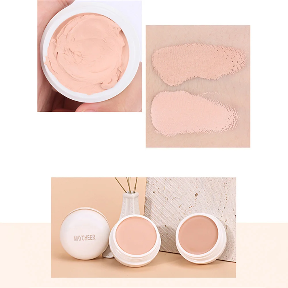 Silky Concealer To Cover Spots Pimples Black Eye Circles Lacrimal Groove Natural Long Lasting Moisturizing Waterproof Concealer