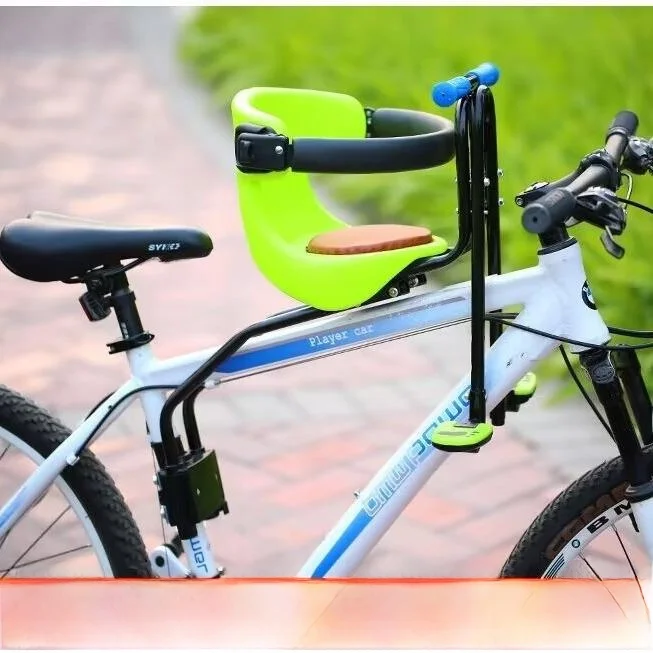 

Mountain Bike Front Child Full Enclosure Baby Chair Quick Detachable Folding Bicycle Safety Chair for Cycling Equip...