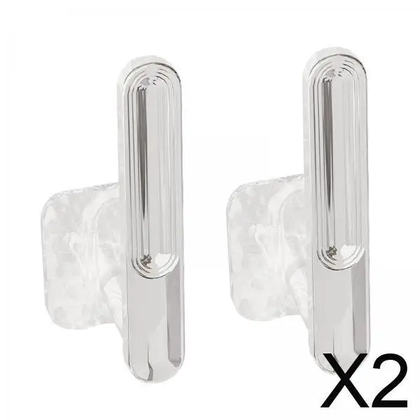 Wall Hooks Waterproof Sticky Towel Hanger Modern Plastic Hook Hanger for Home Office Bathroom