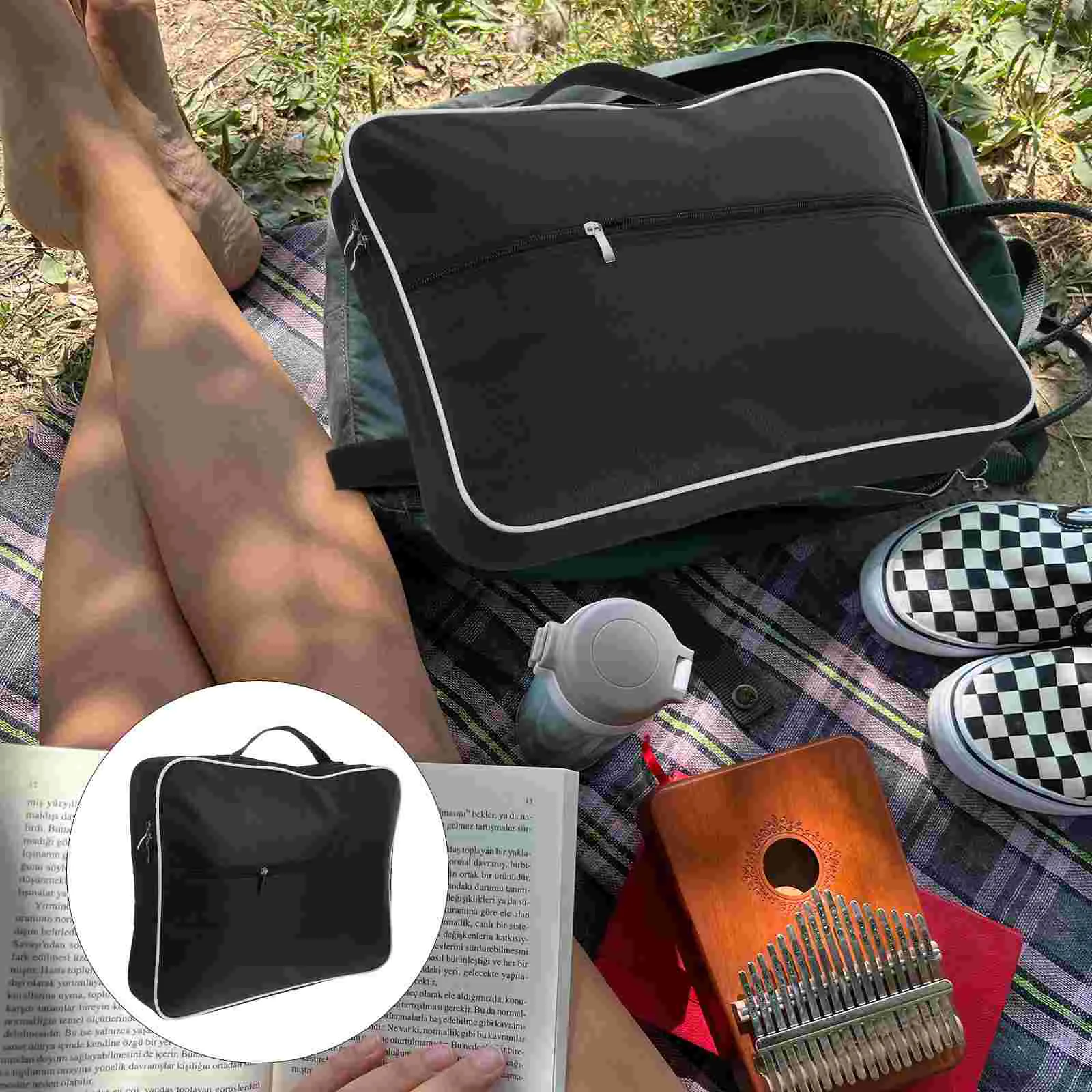 

Lyre Harp Bag Instrument Bag Portable Lyre Harp Pouch Lyre Harp Storage Bag Music Instrument Pouch lyre harp carrying bag