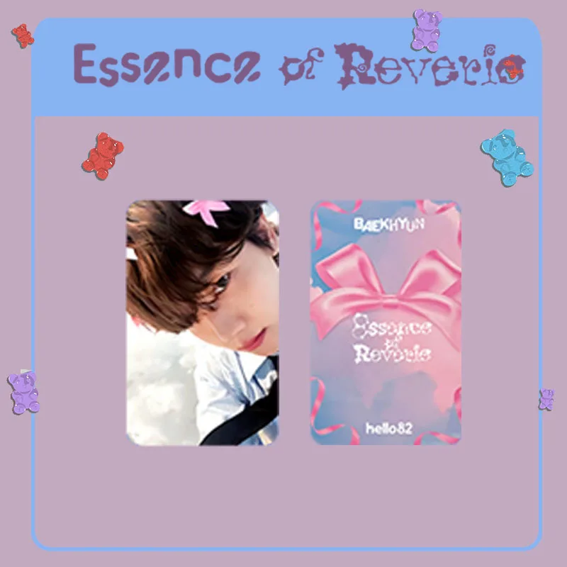 8 ชิ้น/เซ็ต Baekhyun Idol Boy ใหม่อัลบั้ม ESSENCE OF REVERIE HD พิมพ์ Photocards BAEK HYUN LOMO การ์ดโปสการ์ดแฟนคอลเลกชันของขวัญ