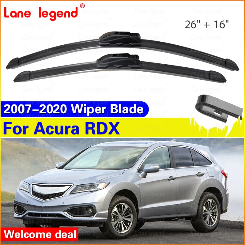 

2PCS Car Wiper For ACURA RDX 2007-2020 Front Wiper Blades Brushes Auto Accessories 2007 2008 2009 2010 2011 2012 2013 2014 2015