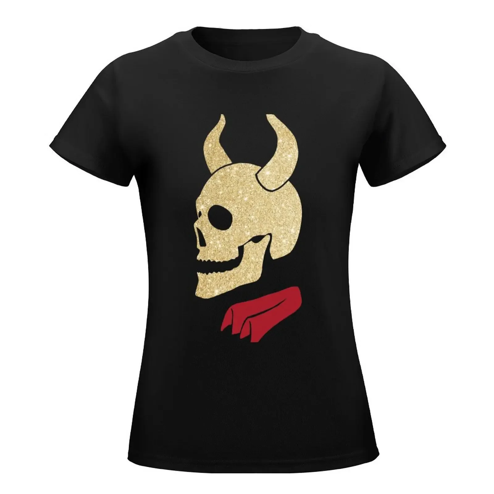 Buffy the Vampire Inspired Devil Skull Classic T-Shirt hippie clothes korean fashion Women's clothing