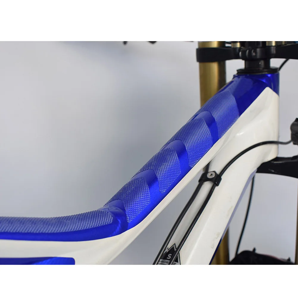 Hochwertiger transparenter Fahrradrahmenschutz, wasserdichte 3D-Struktur-Aufkleber, kratzfeste Aufkleber für Rennräder, einfache Entfernung – Detail 3