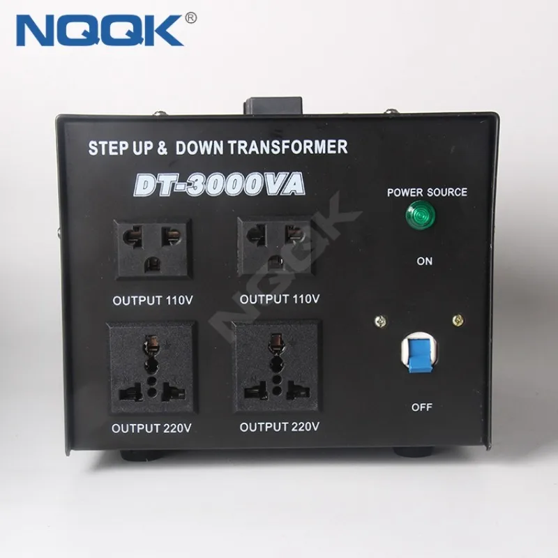 110 To 220 Step Up Down Voltage Converter 3000VA , Constant Voltage Transformers