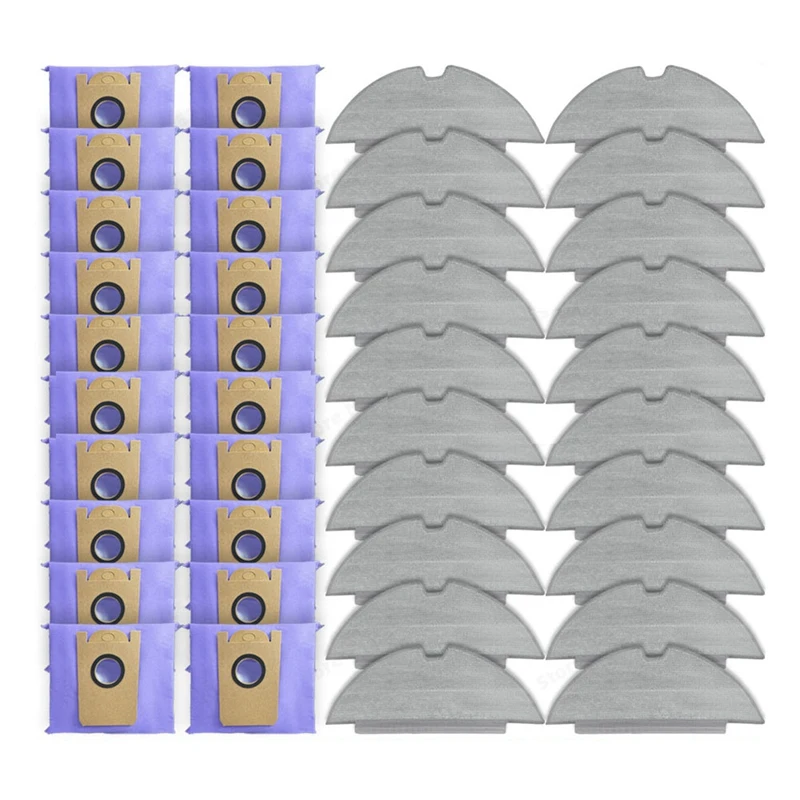 Sac à poussière pour vadrouille de gril, remplacement de vadrouille, aspirateur Fy Robovac L35 Hybrid +, LR30 Hybrid +, pièces de rechange, accessoires