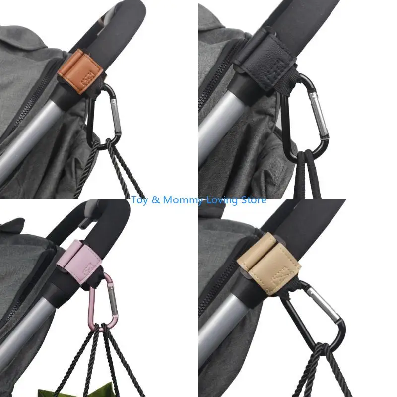Y1QF Stroller Hooks Pushchair Hook Upgrade Pram Carabiner Hook for Hanging Bag Purse Universal Stroller Accessories
