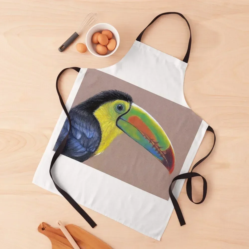 

Toucane - Tukan Apron Women's Kitchen Chef Uniform Men gift Apron