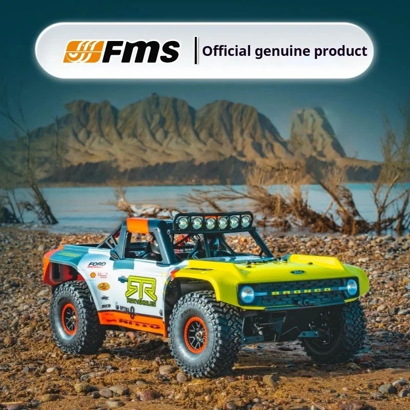 FMS 1/7 4WD RC Professional Brushless High Speed Violent Racing Short Card Remote Controlled Transportation Vehicle Model Gift