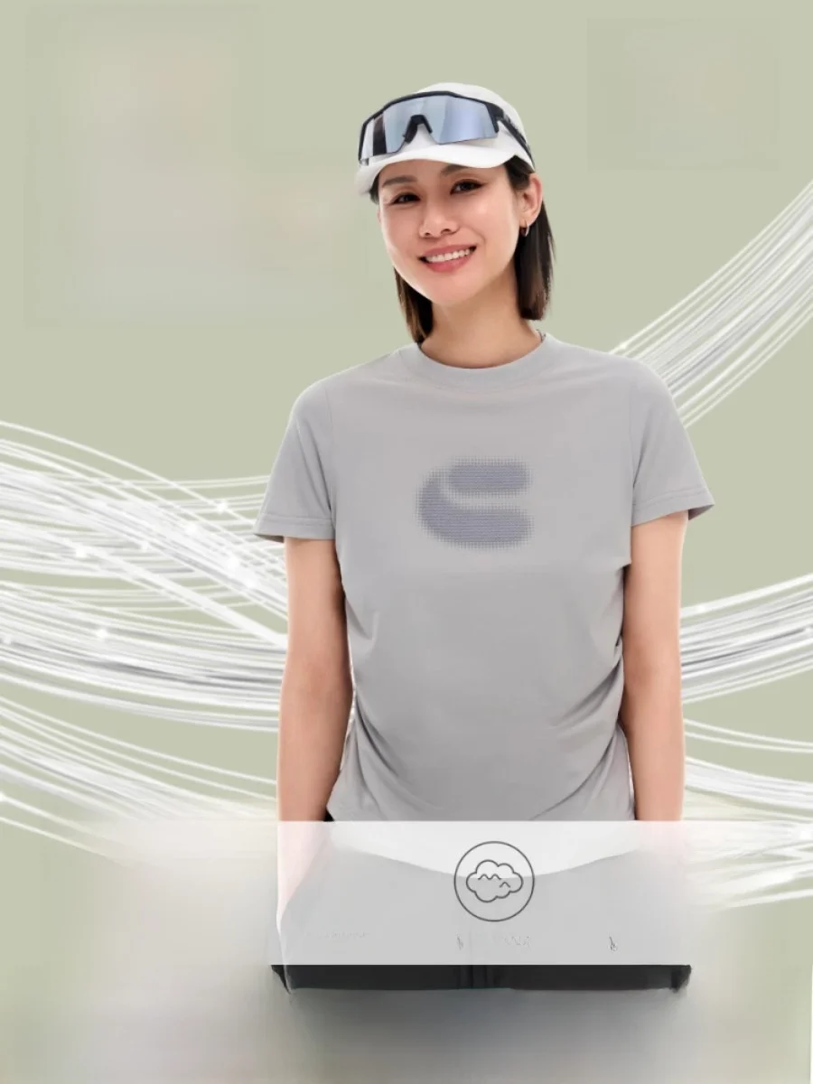 

Cloud Life Modal Cotton Blend Slim Fit ort Sve Women's T-irt ey Casual Sle Universal Fit Ci Str Series