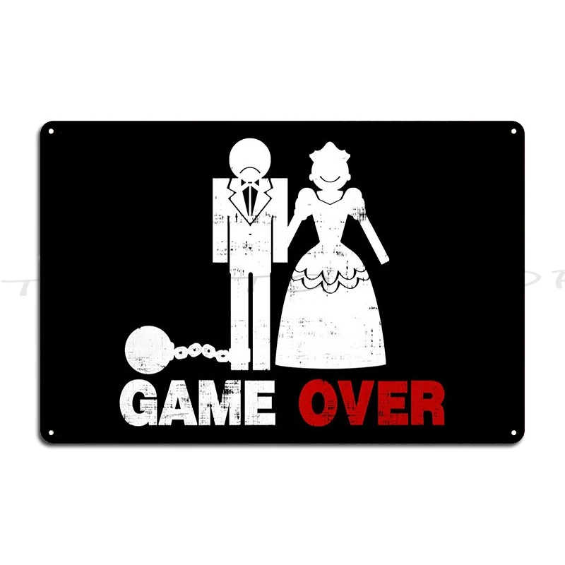 Getting Married Boyfriend Engaged  Metal Plaque Poster Living Room Wall Decor Mural Party Plates designer  Tin Sign Poster