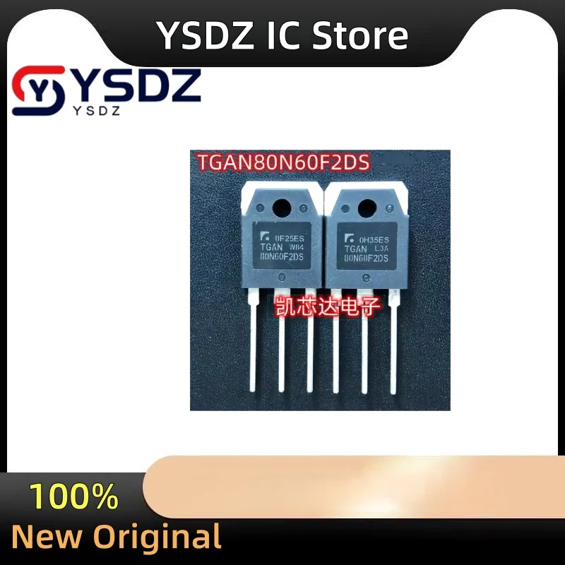 

10PCS~50PCS/LOT TGAN80N60F2DS 80N60F2DS TO-3P 100% New