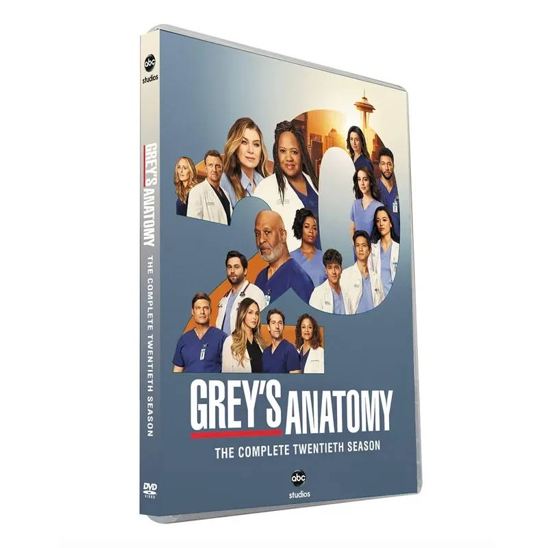 Greys Anatomy Season 20 Original English Version 2 Disc DVD Set