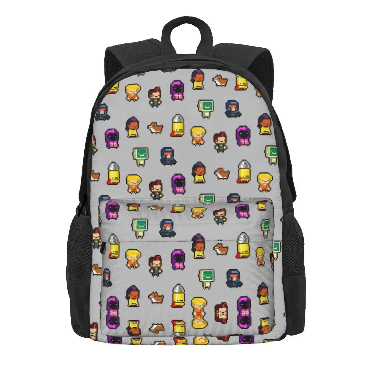 Gungeoneers Hot Sale Schoolbag Backpack Fashion Bags Gungeoneers Enter The Gungeon Hunter Dog Bullet Cultist Marine Pilot Robot