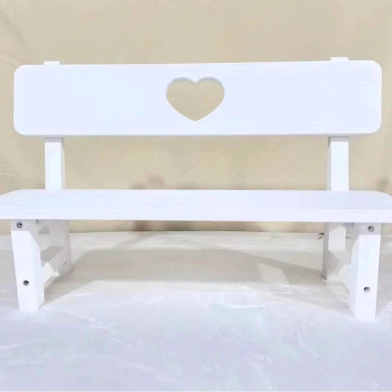 Baby Retro Small Benches Photography Props Wood Lounge Chair Photography Furniture for Studio Baby Photo Posing Benches