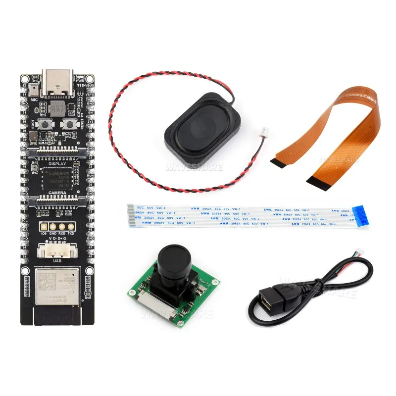 SKU-32021 Waveshare ESP32-P4-WIFI6 High-Performance Development Board, Based On ESP32-P4 and ESP32-C6, Supports Wi-Fi 6 And Blue