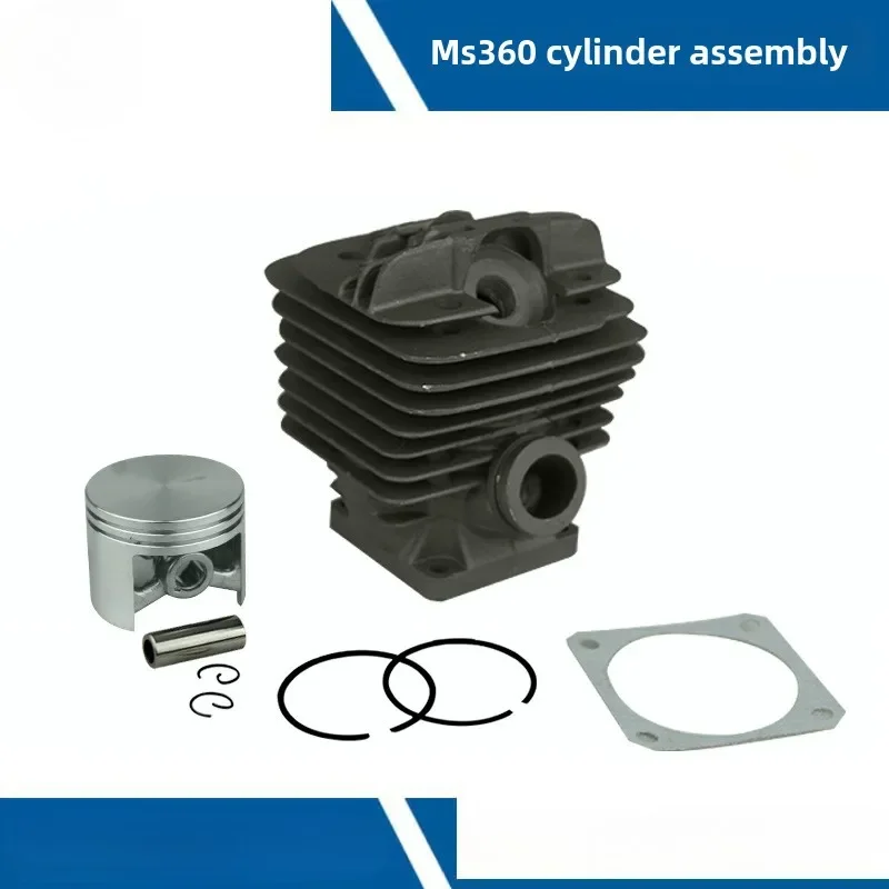 

48MM Bore Cylinder Piston Kit for Stihl 034 AV SUPER 036 MS360 ChainSaw Nikasil Cylinder 1125 020 1215 Replcement Accessories
