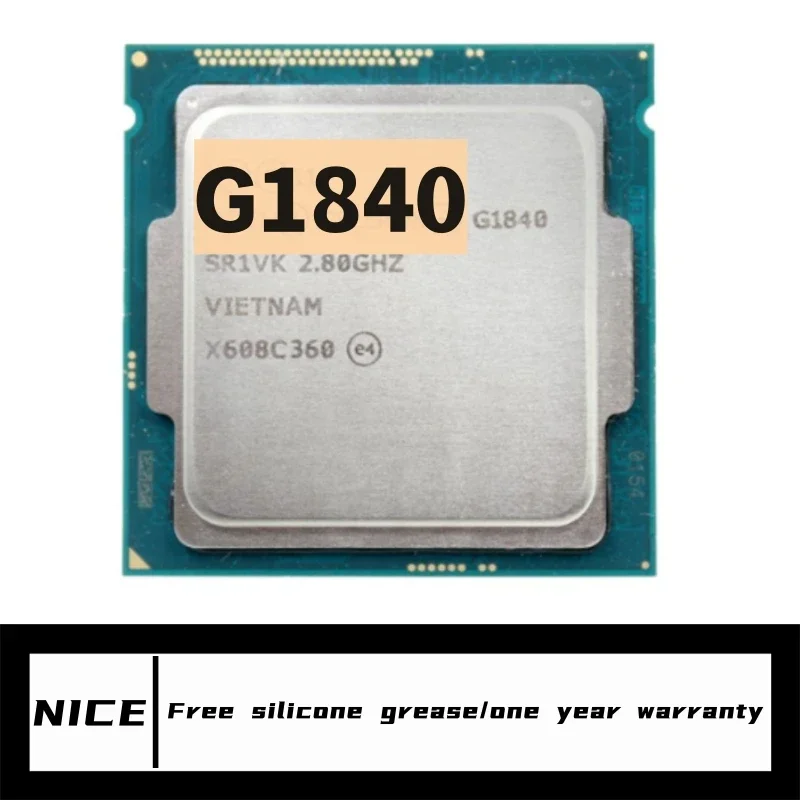 

Двухъядерный процессор Celeron G1840 2,8 ГГц SR1VK SR1RR LGA 1150