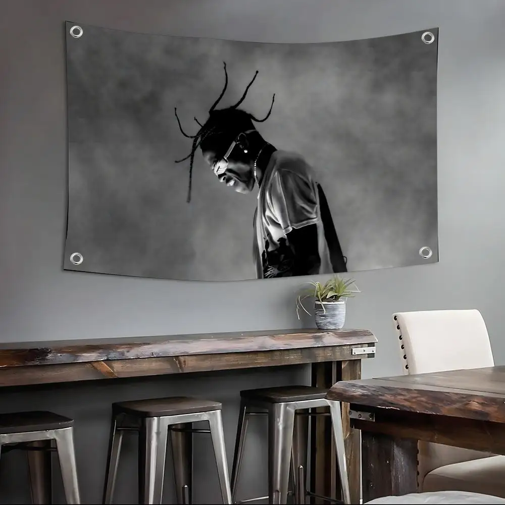 Travis laflame Scott jackboys Flags Custom Camping Outdoor Garden room Bedroom Decor Party Backdrops Wall Art Family Gifts