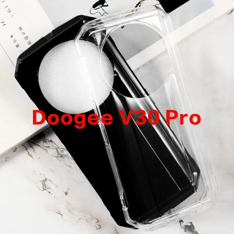 Miękkie etui TPU na telefon DOOGEE V30 Pro Silicone Back Cover For Doogee V30Pro Protective Cases Phone Shell Coque