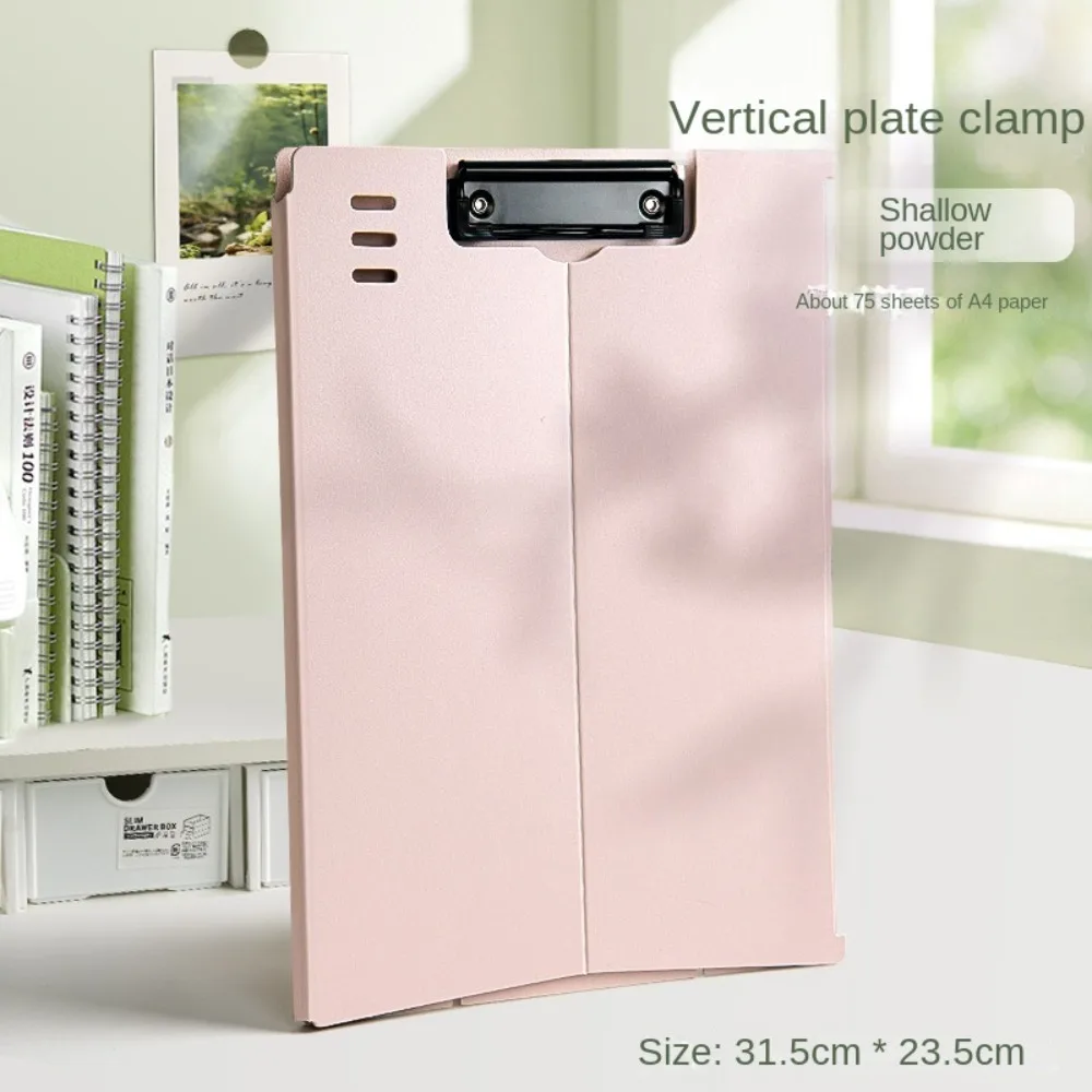 Writing Pad File Folder Clipboard Stationery Folding Memo Clip Board Multifunctional Multi-Color Stand File Folder