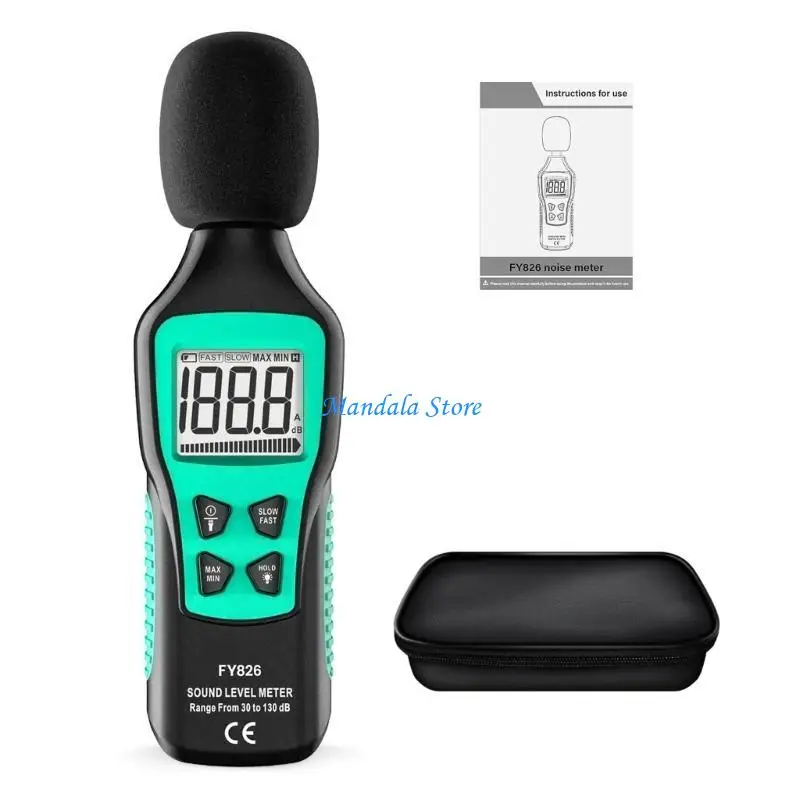 

U2JC 30-130dB Digital Sound Level Meter Portable Mini Noise Sound Decibel Meter