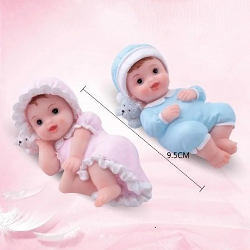 6 Kinds Of Baby Shape Silicone Candle Mold Lovely Boy And Girl Baby Silicone Soap Making Form Infant Resin Cake Decoration Mould images - 6